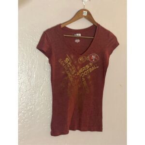 San Francisco 49ers NFL Team Apparel Women’s Shirt Sz S